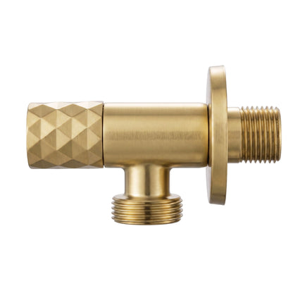 Eckventil Diamond 03 1/2" X 3/4" Brush Gold 3