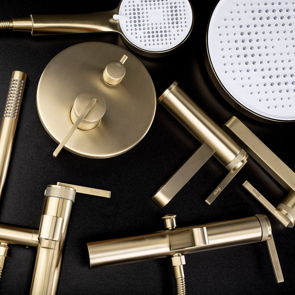 Wannenarmatur REA Grace Brush Gold 11