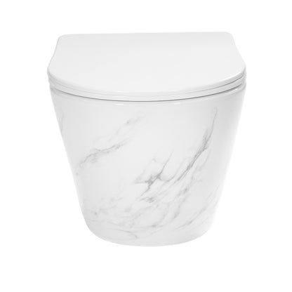 WC Schüssel Randlos Rea Carlos Nature Marble 2