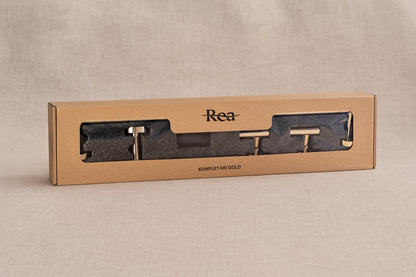 Badezimmer-accessoire-set Ari Gold 4-teilig  8