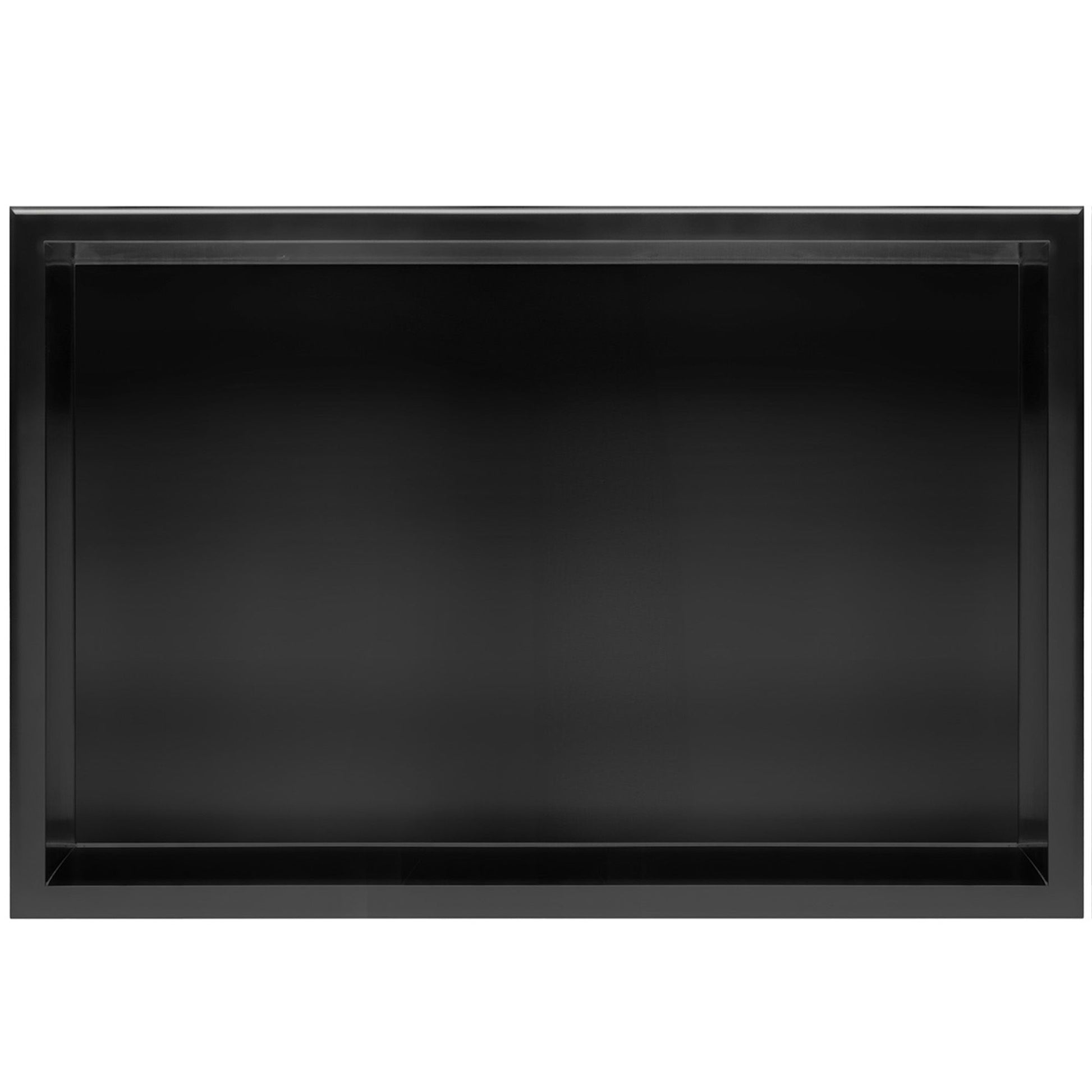 bathroom shelf 30x60 black matt  5