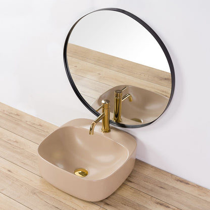Aufsatzwaschbecken Rea Luiza 42 Beige MAT 4