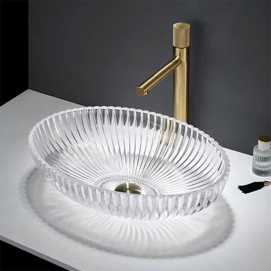 Aufsatzwaschbecken Rea Nicole Transparent  1