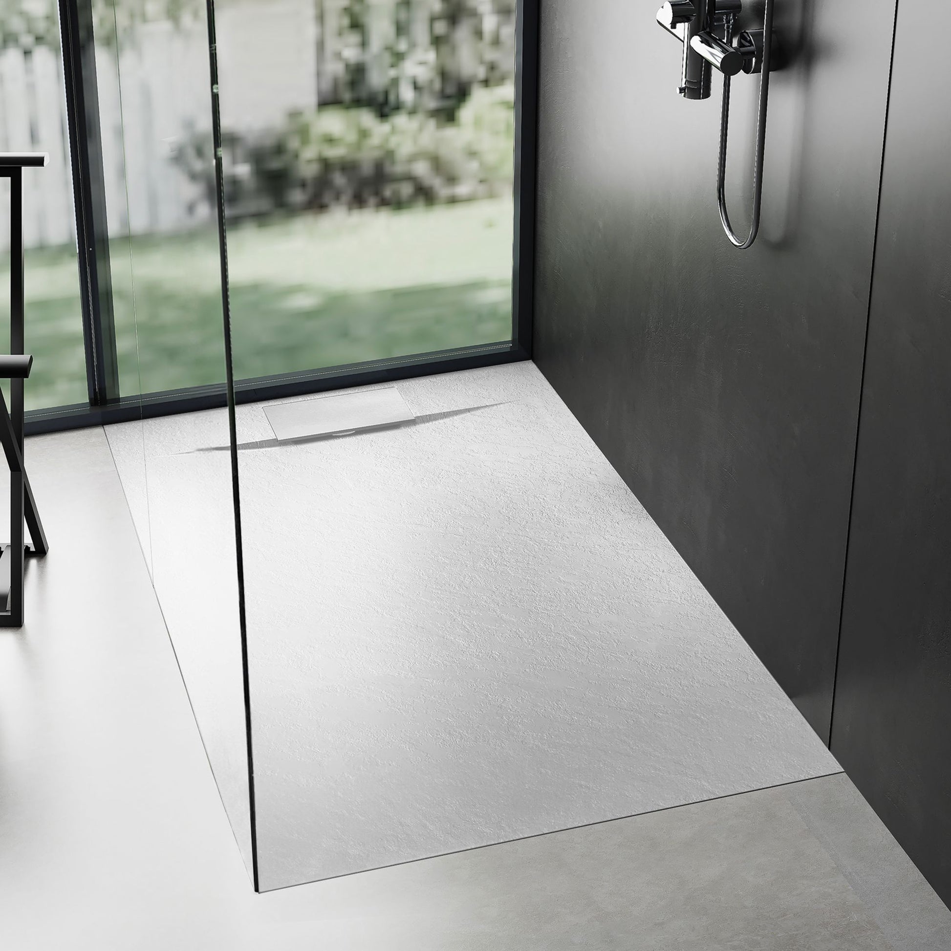 Duschtasse Bazalt White 80x120 2