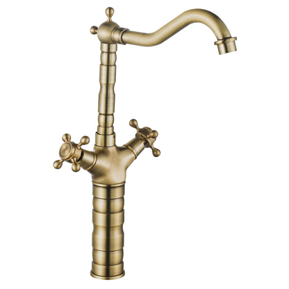 Küchenarmatur Waschbeckenarmatur Rea Rustico antique gold  1