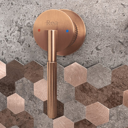 Unterputz Armatur Rea Owen Gold Copper + Box  3