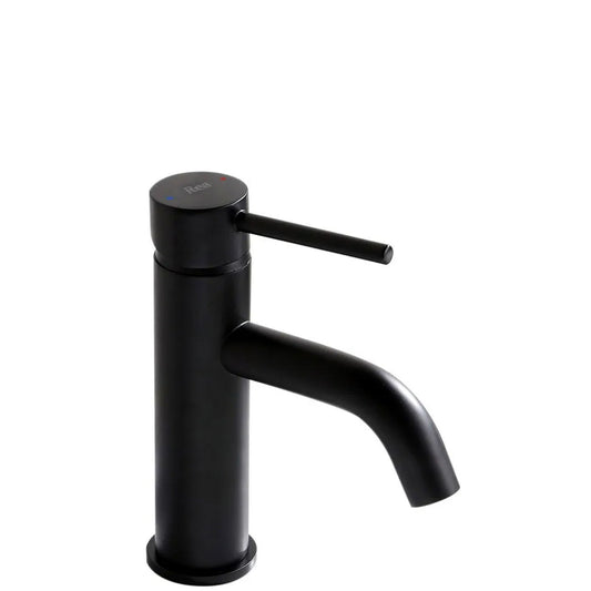 Waschbeckenarmatur Rea Lungo black low  1
