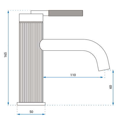 Waschbeckenarmatur Rea Argon Brush Copper Low  5