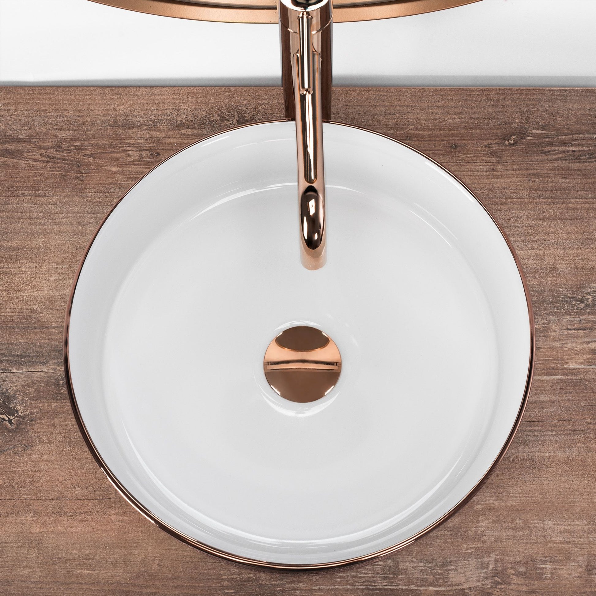 Aufsatzwaschbecken Rea Sami Brush Rose Gold 4