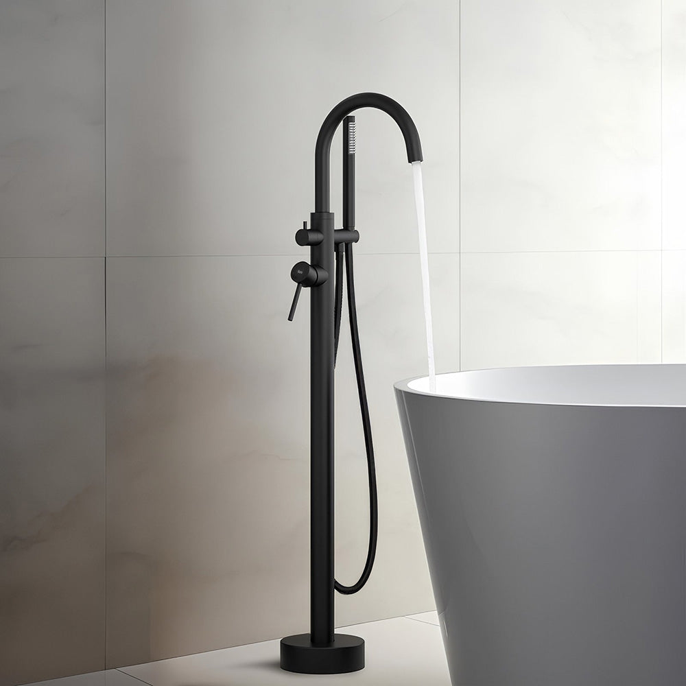 Frei stehende Armatur Rea Lungo Black  3