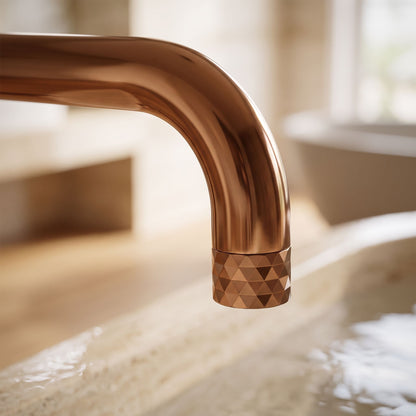 Freistehende Badewannenarmatur Rea Lungo Diamond Copper 6