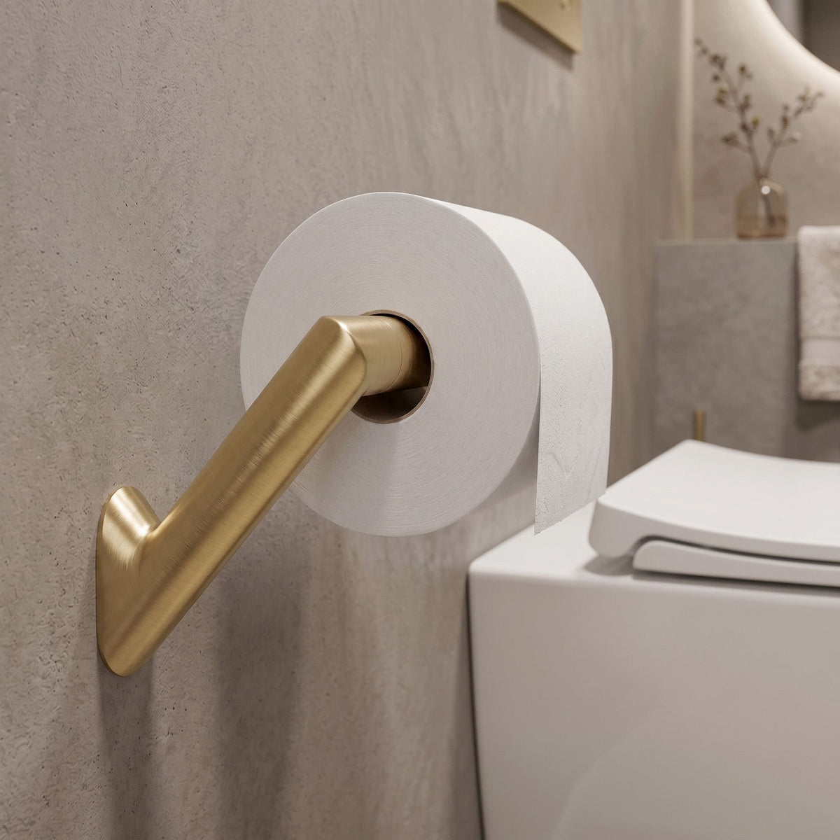 Halter Für Toilettenpapier Will Brush Gold 4