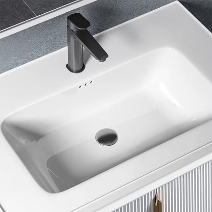 Badezimmermöbel-set Mit Waschbecken Astor 60cm White  3