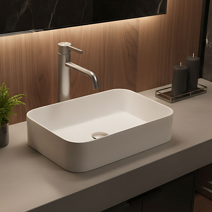 Waschbeckenarmatur Rea Foster Brush Nickel High  11