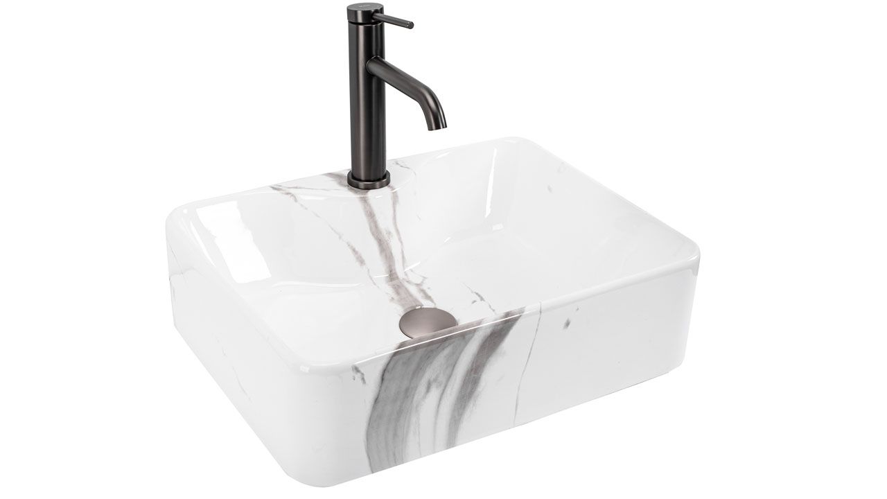 Aufsatzwaschbecken Rea Kelly Marmo 13