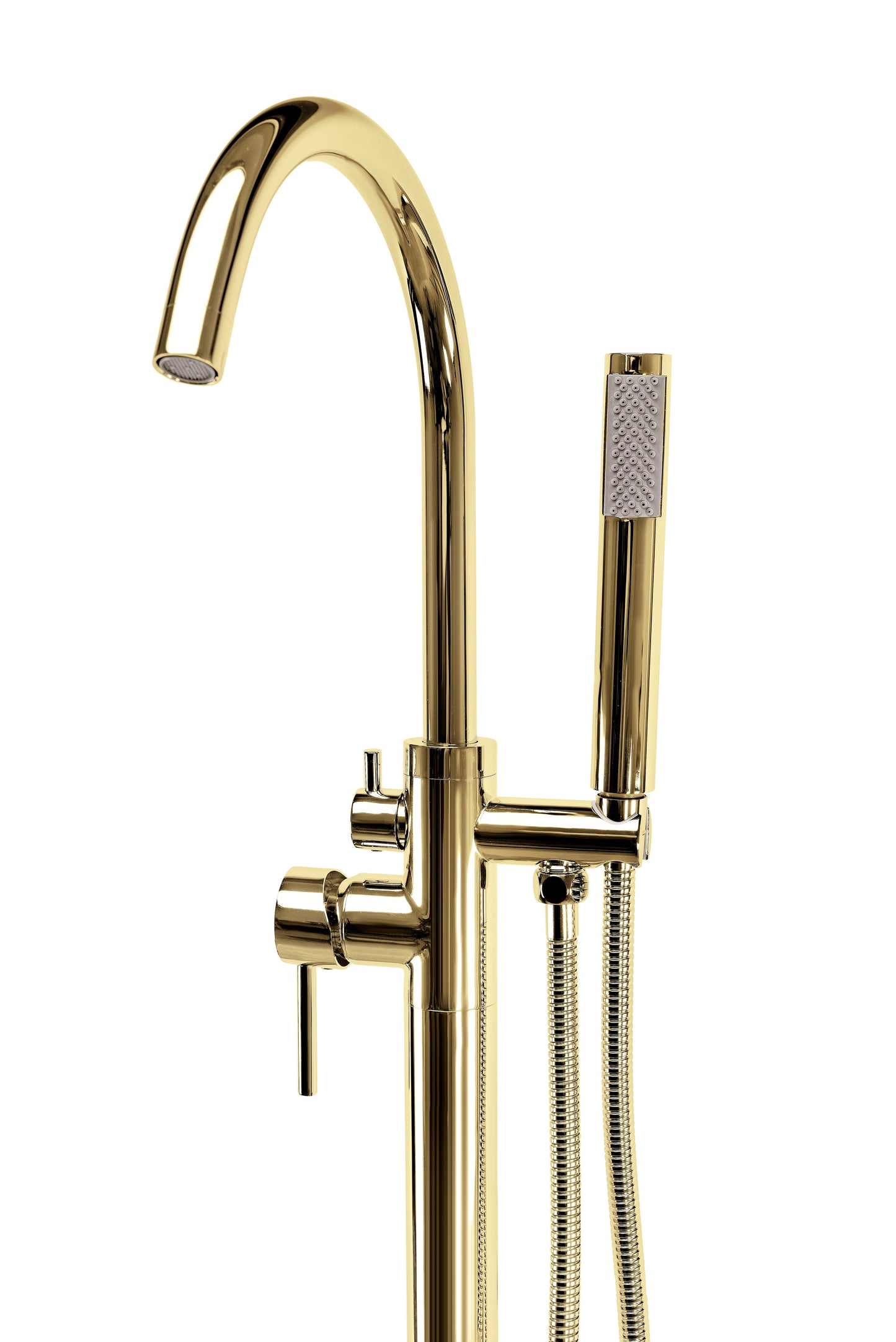 Frei stehende Armatur Rea Lungo Gold  7
