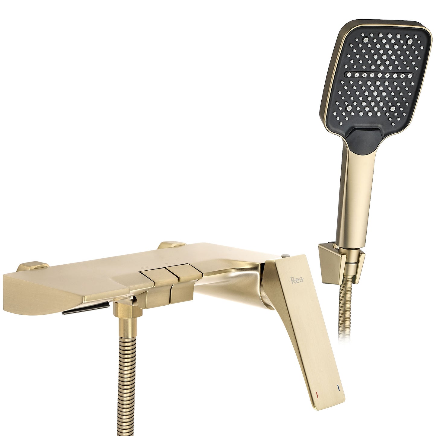 Wannenarmatur Rea Joe Brush Gold  1