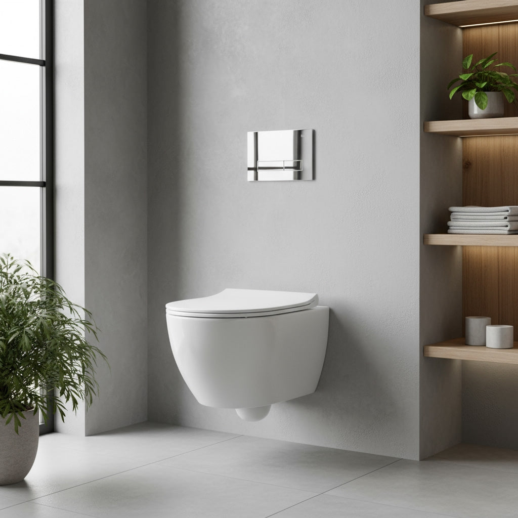 Vorwandelement Für Wc K011a-q Rea Hd Chrome  8