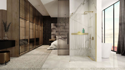 Badezimmerregal SF03 60cm gold brush  5