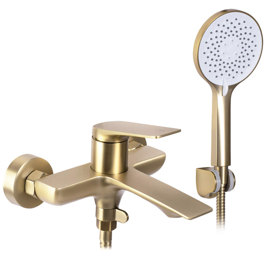Wannenarmatur REA AVALON Bursh Gold  1