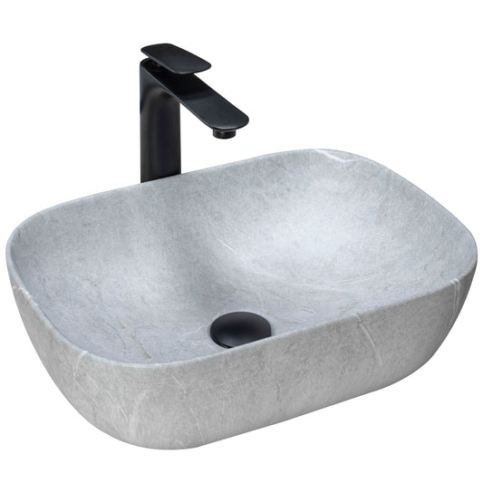 Aufsatzwaschbecken Rea Livia Grey 1