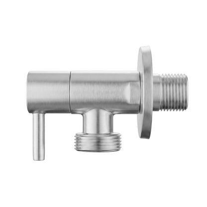 Eckventil 1/2" X 3/4" Brush Nickel 4