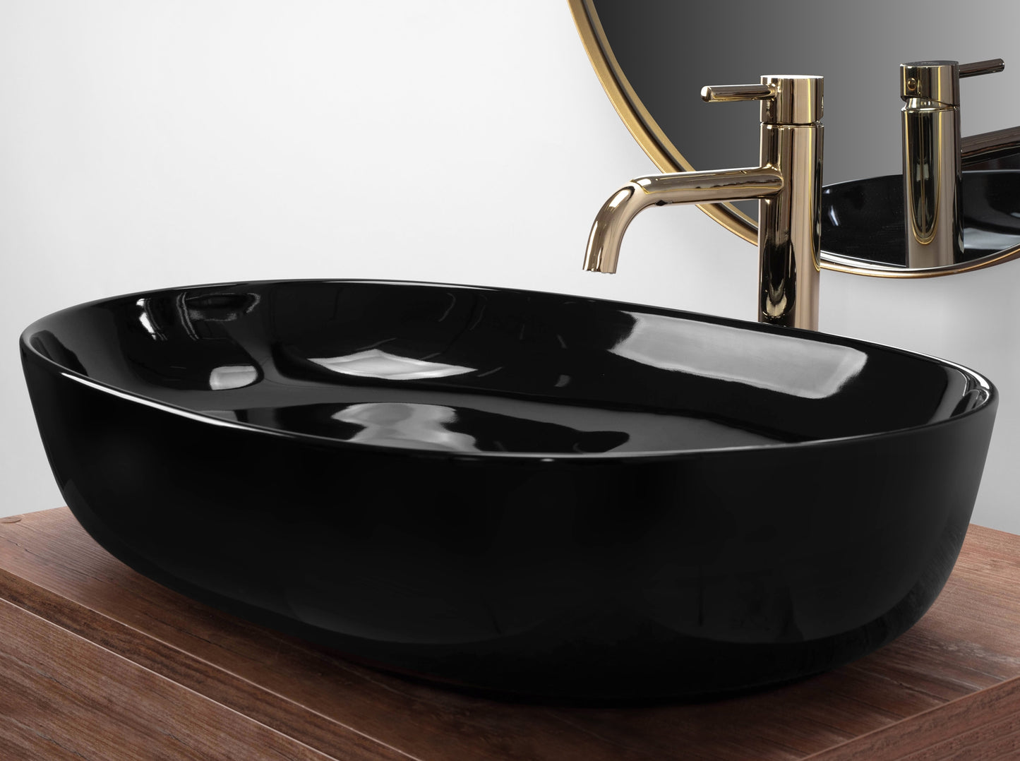 Aufsatzwaschbecken Rea CLEO Black  3