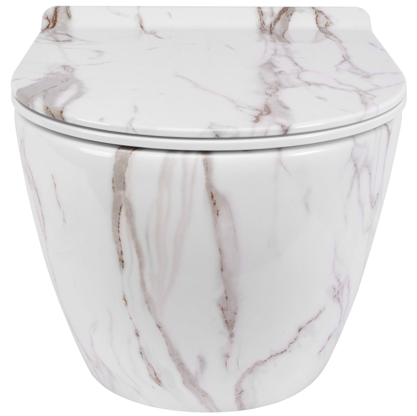 WC Schüssel Randlos  Rea Carlos Slim Rimless Aiax Shiny  2