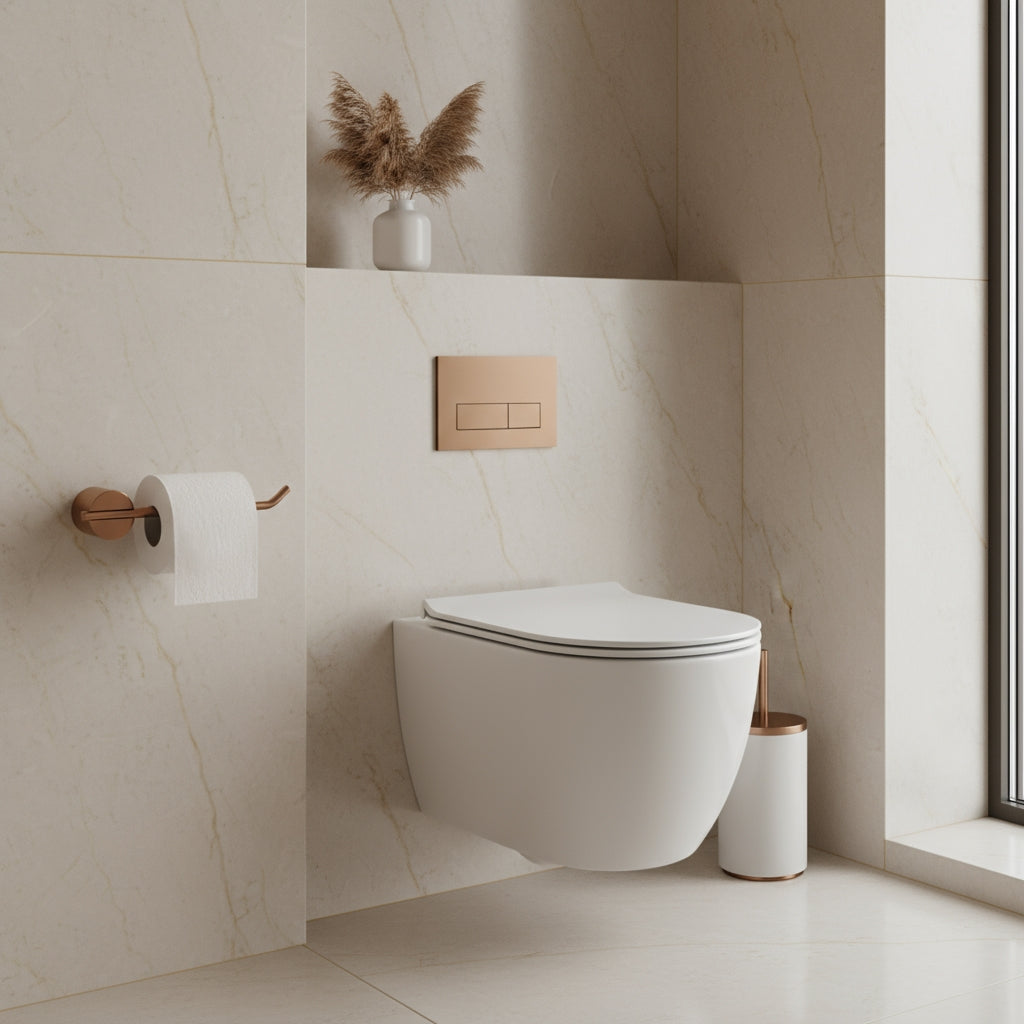 Halter Für Toilettenpapier Tomi 5809 Brush Copper  2