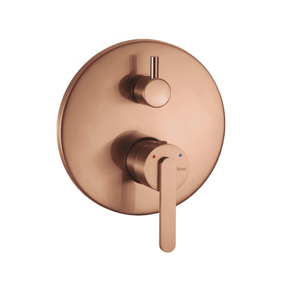 Unterputz Duschset Rea Ontario Brush Copper + Box  3