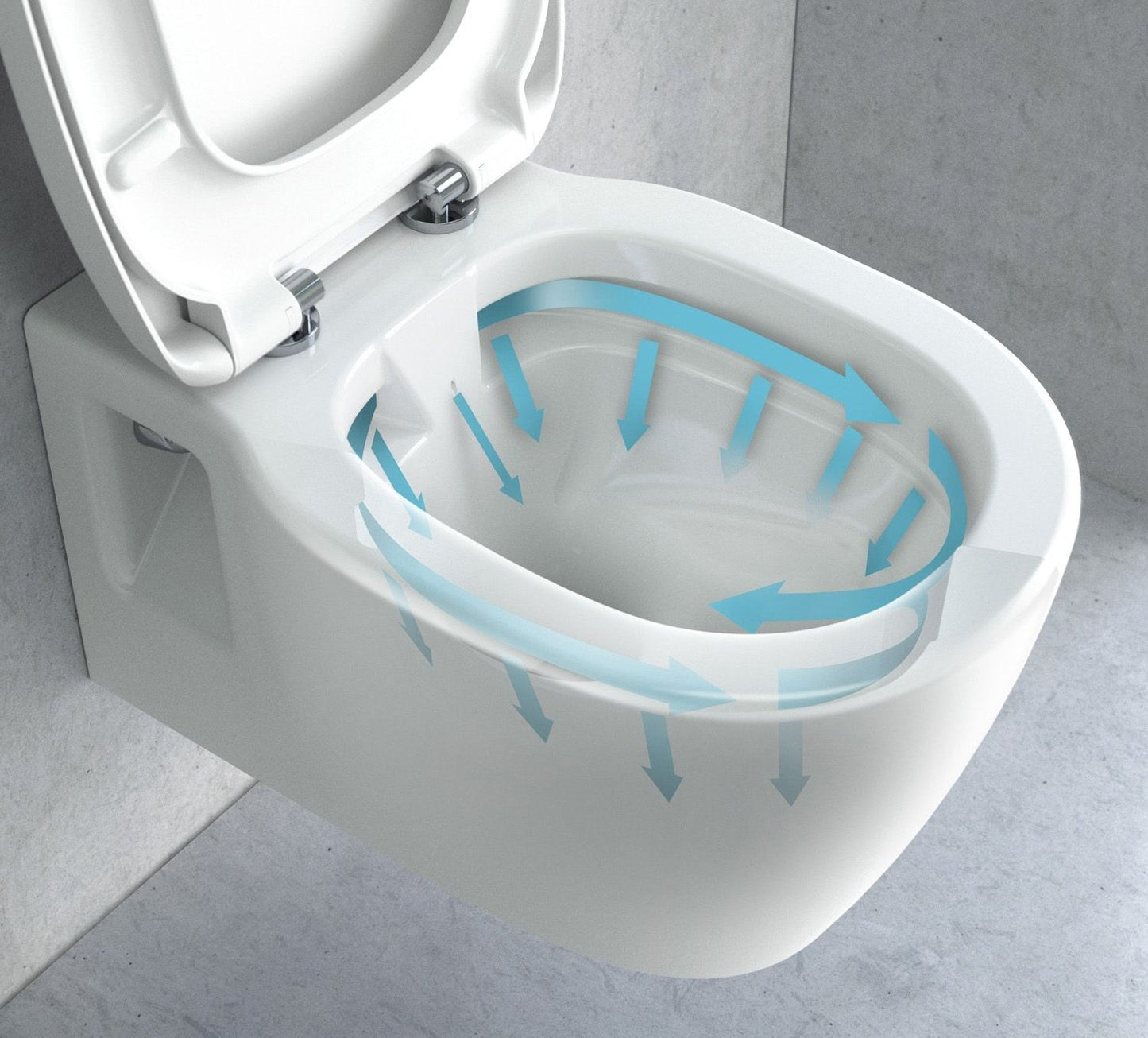WC Schüssel Carlo Flat Mini Rimless + Bidet Carlo Mini 6