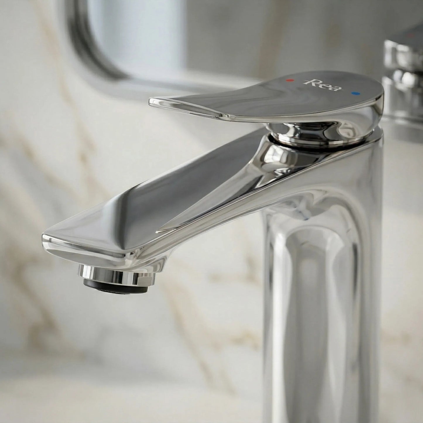 Waschbeckenarmatur PREMIUM Rea Vision Chrome Low  4