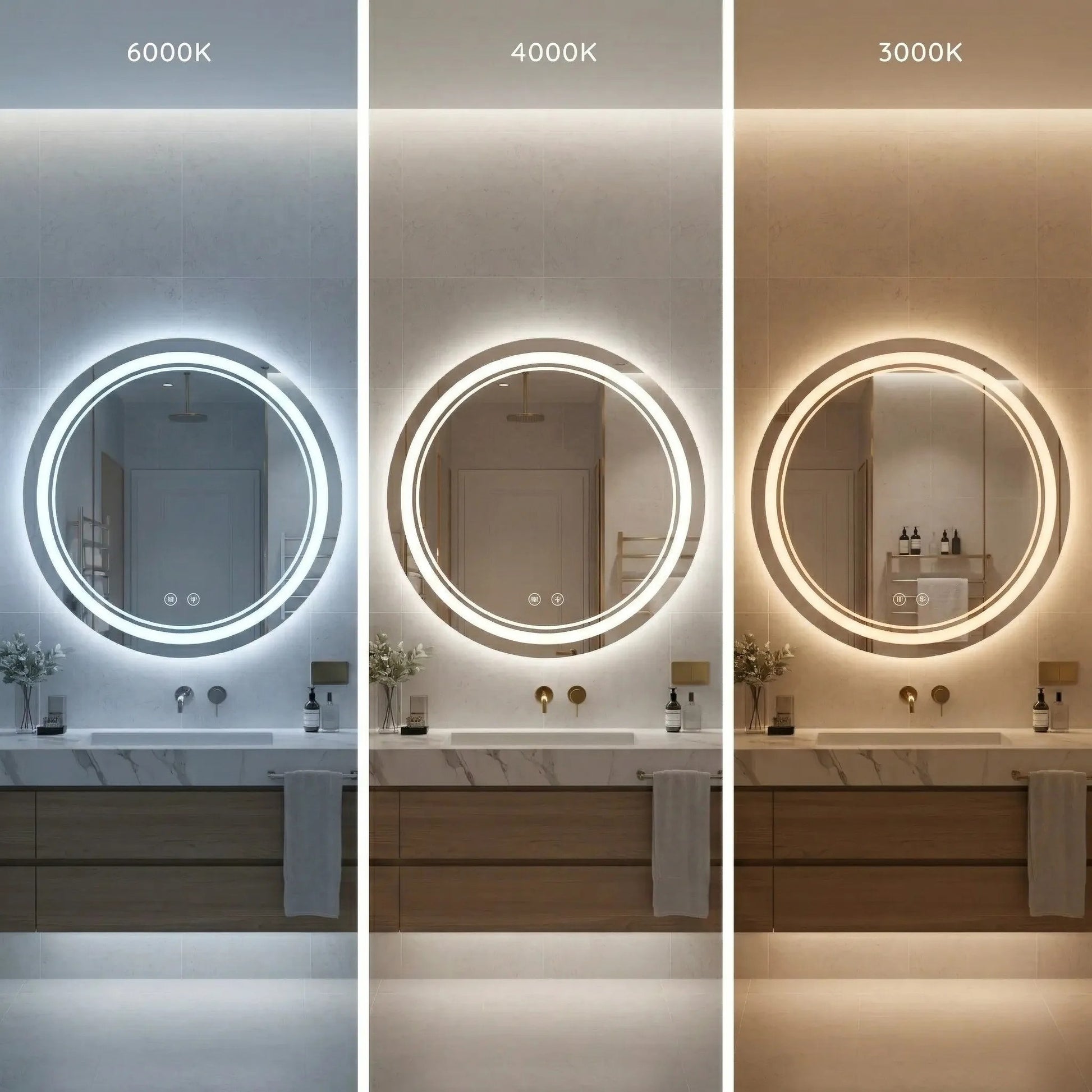 Spiegel LED SOFT 50  4