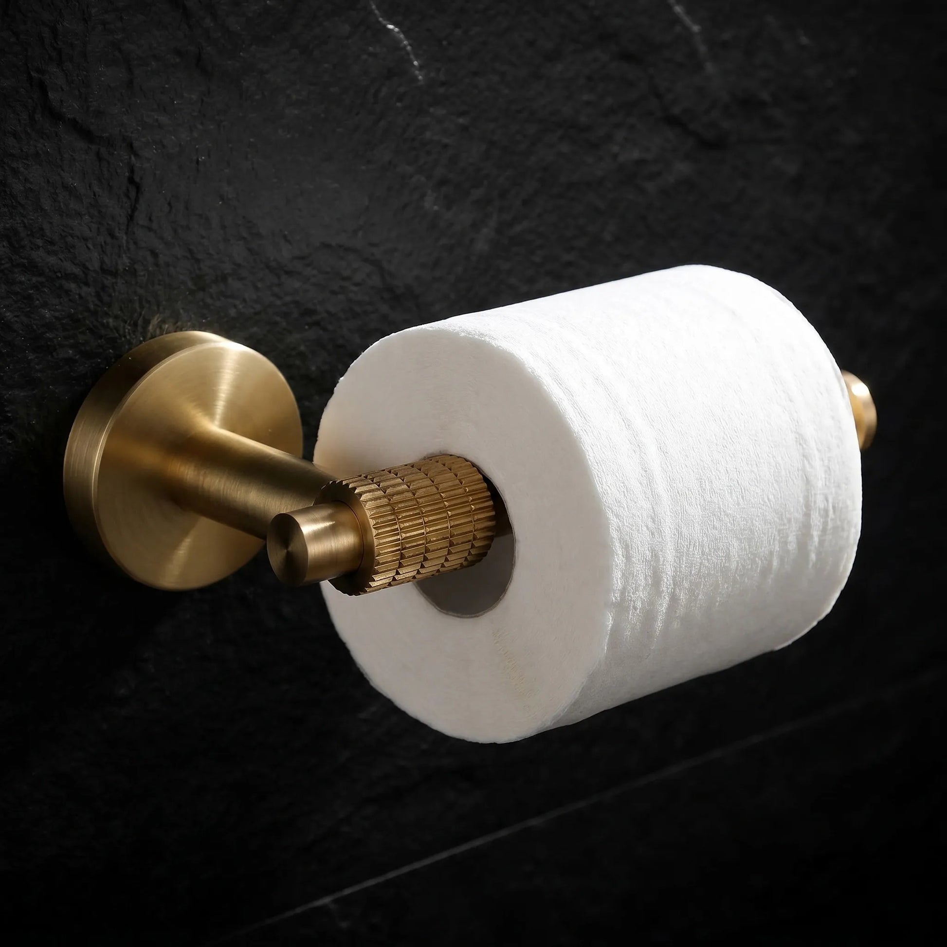 Halter für Toilettenpapier 29105 Rivo Brush Gold  4
