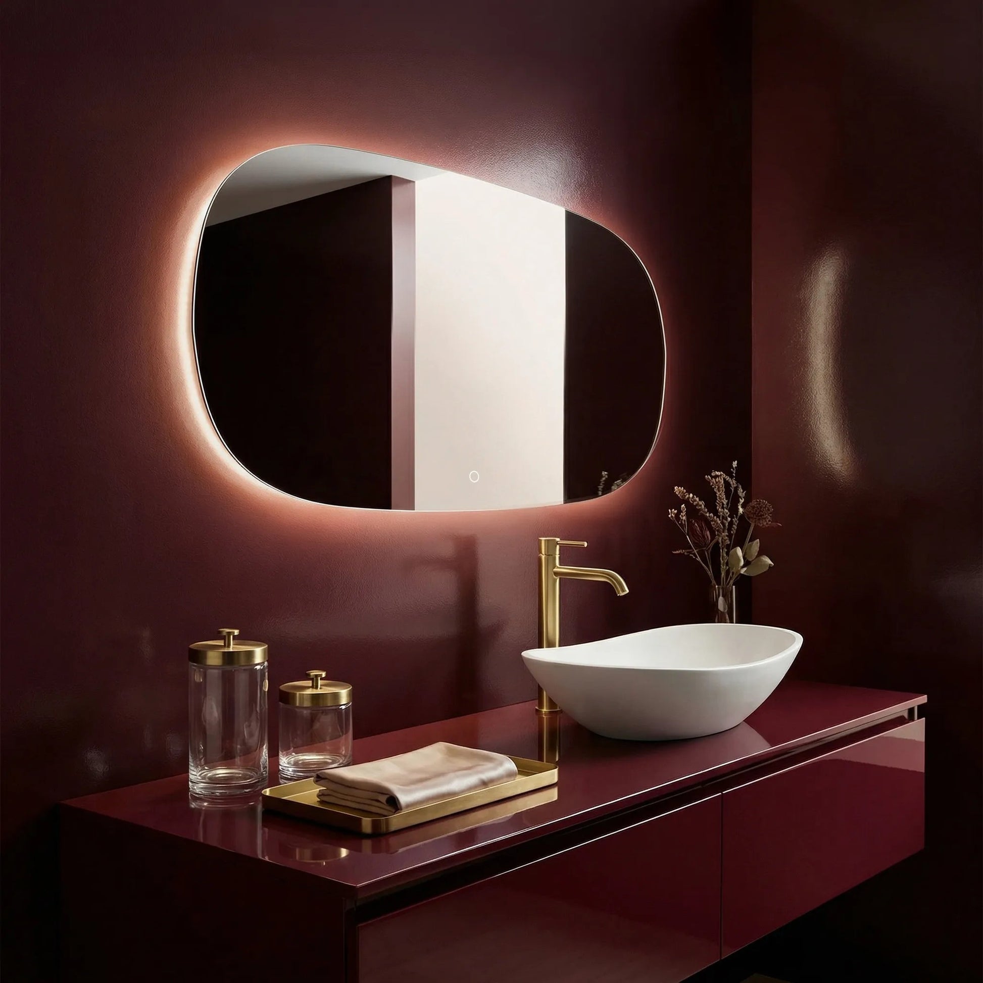 Spiegel LED 100x60cm TOP-4  4