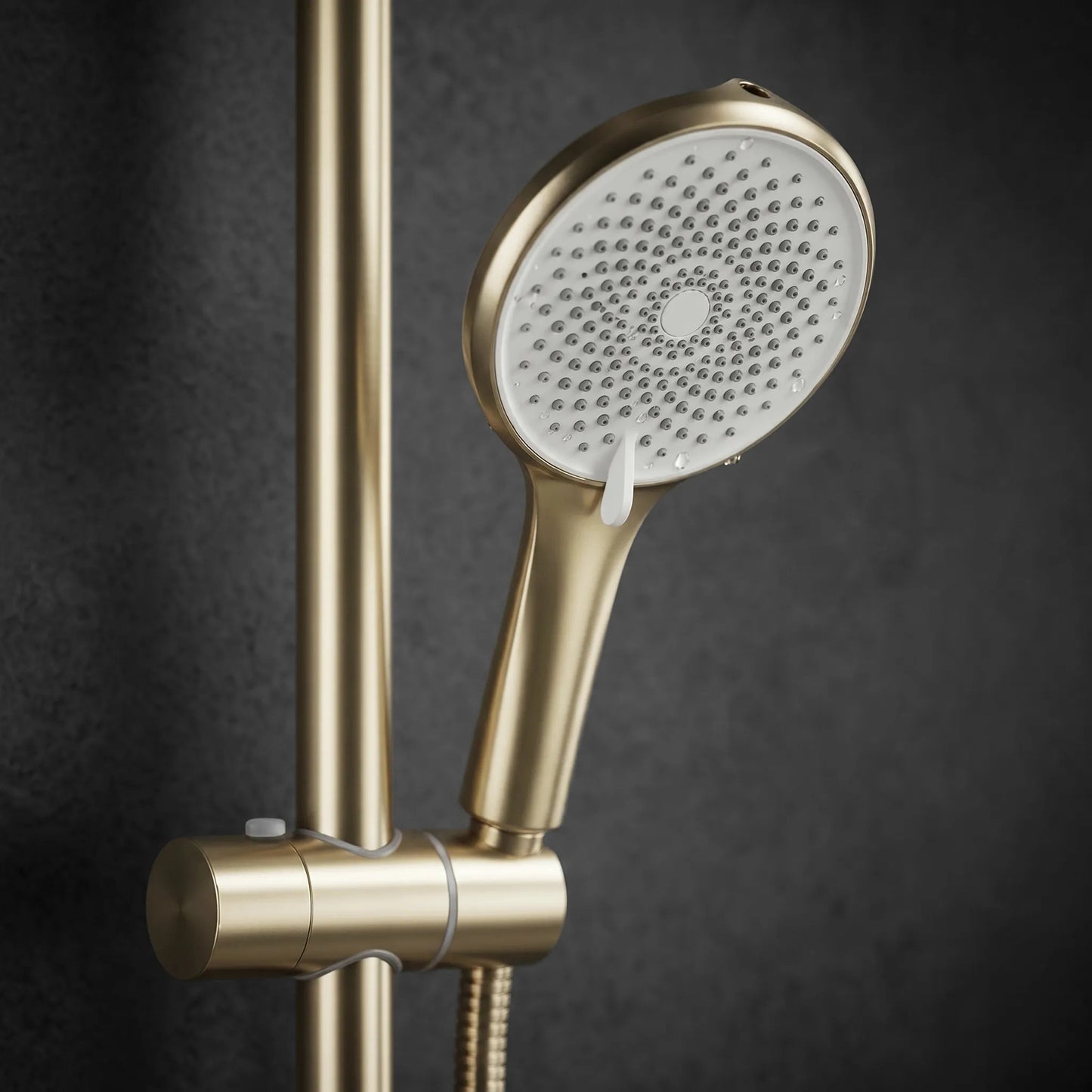 Duschgarnitur Rea Rivo Brush Gold  4