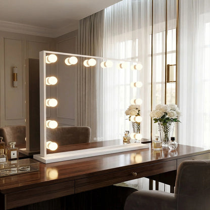 Spiegel LED HOLLYWOOD White 80x60  4