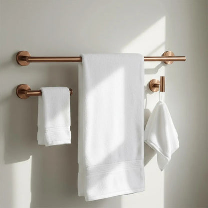 Badezimmer-Accessoire-Set Ari Brush Copper 4-teilig  4