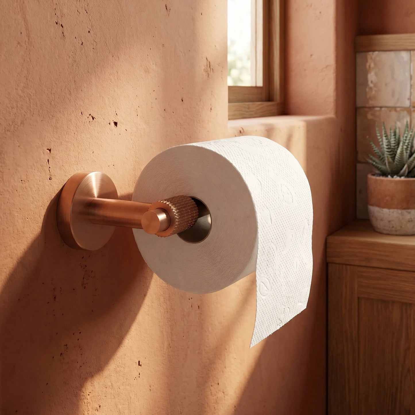 Halter für Toilettenpapier 29105 Rivo Brush Copper  4