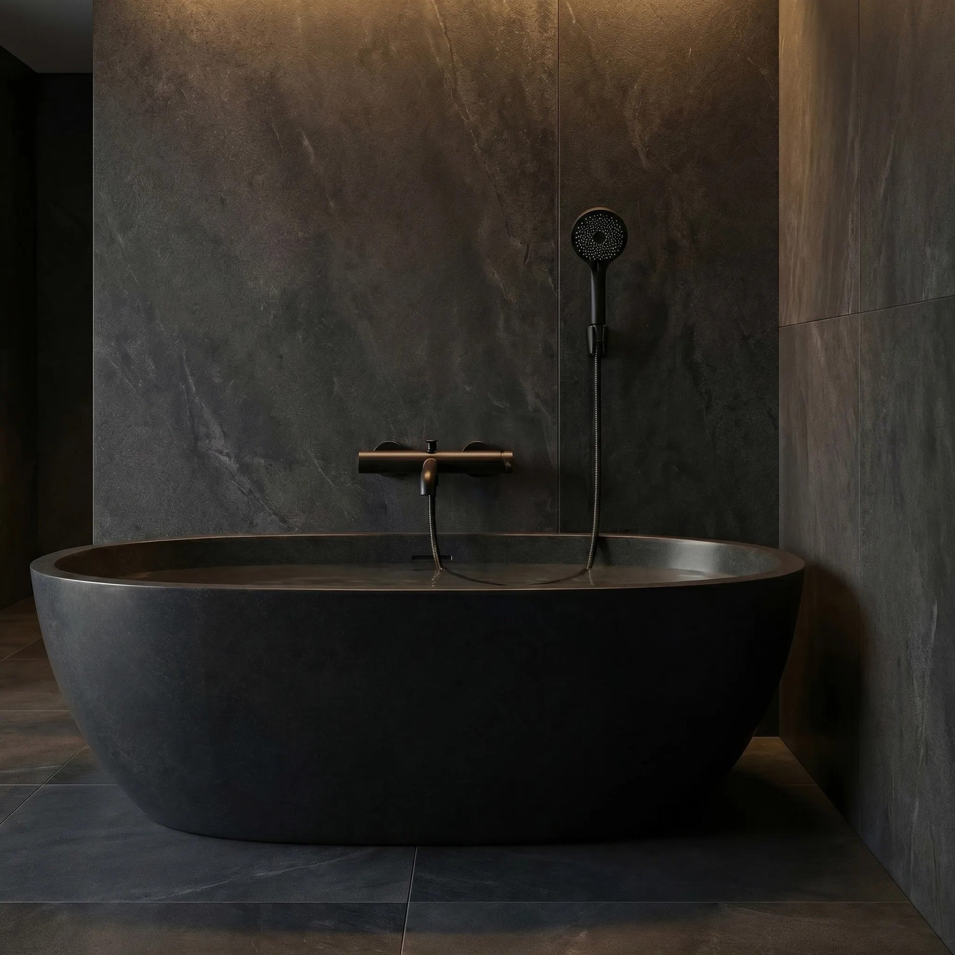 Wannenarmatur REA Rivo Black  4