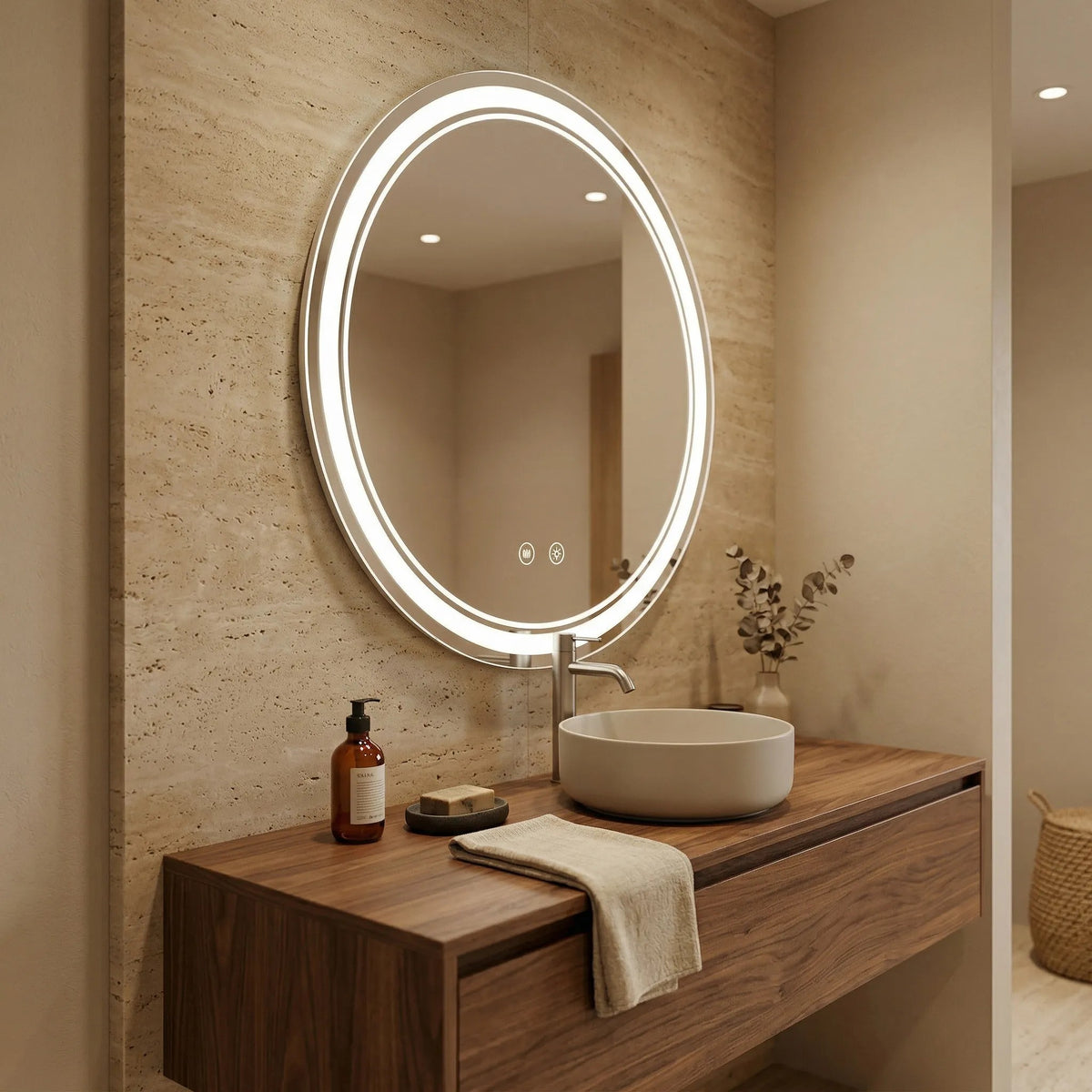 Spiegel LED SOFT 70  4