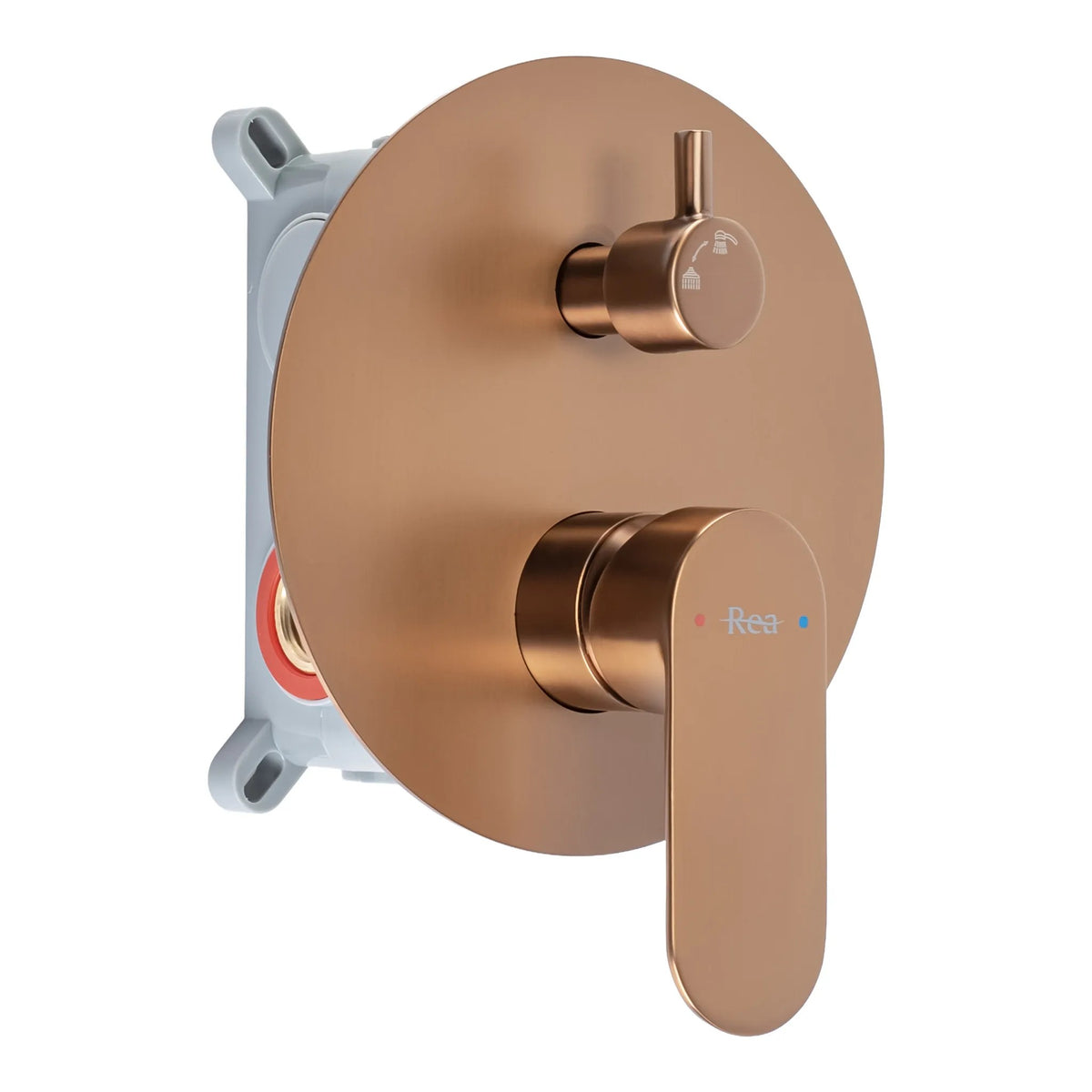 Unterputz Duschset Rea Drop Brush Copper + BOX 4