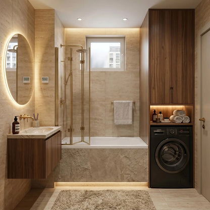 Acryl-Einbaubadewanne Rea Gloria 120 4