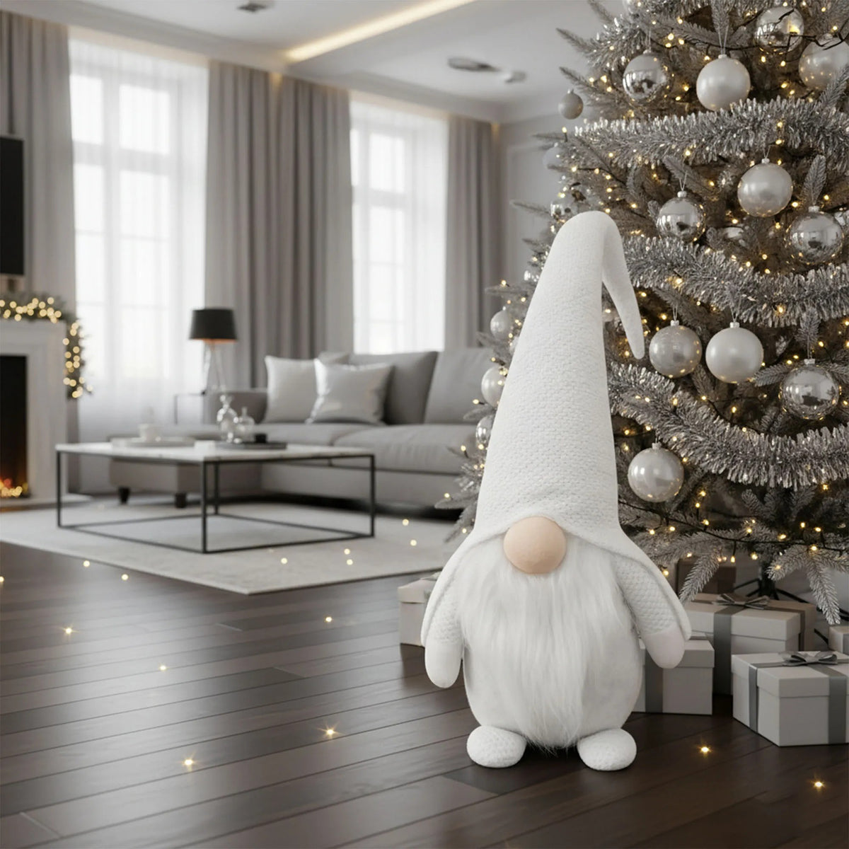 Weihnachtszwerg YX068 50cm White 4
