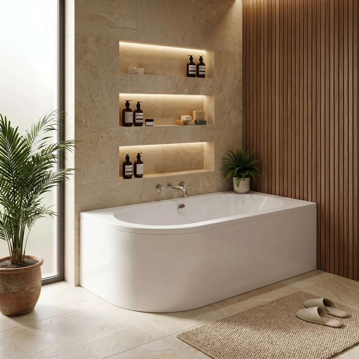 Acryl Eckbadewanne Rea Orion Right 170cm 4
