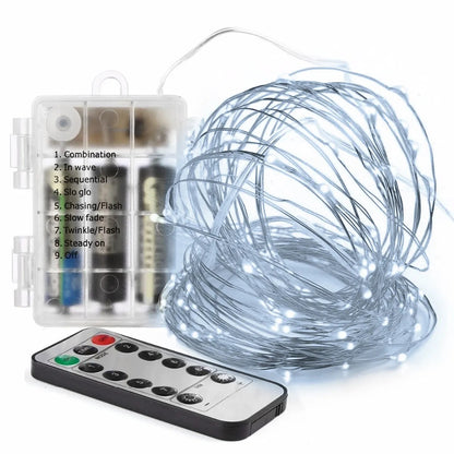 Lichterkette LED 300 Stk 3x3m Warm Lichtfarbe 4