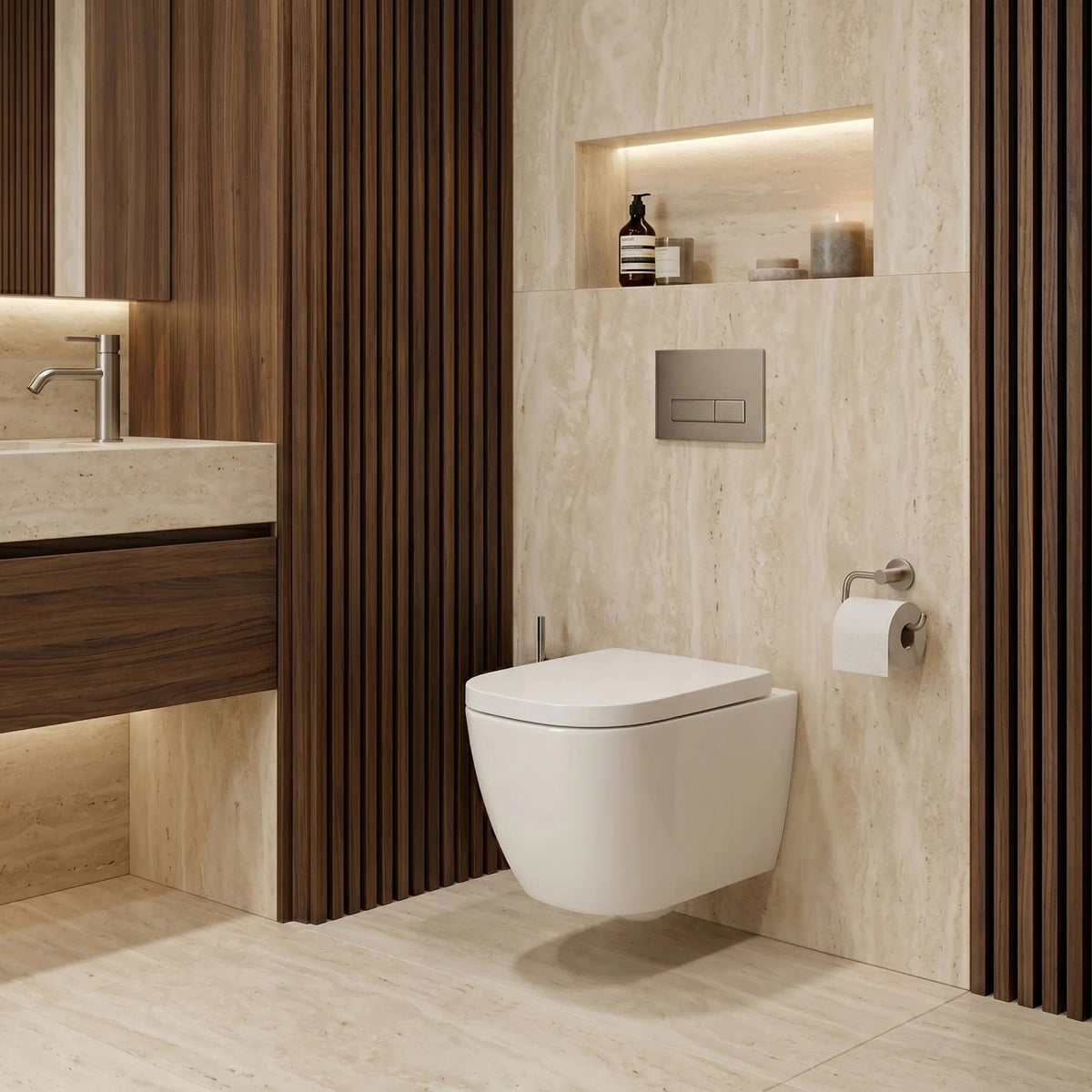 Wand-WC-Becken Rea Cubik Mini Tornado 4