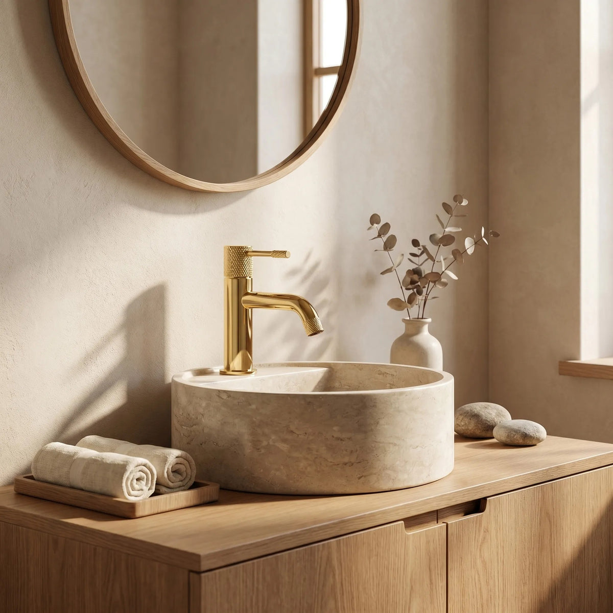 Waschbeckenarmatur Rea Venti Gold Low 4