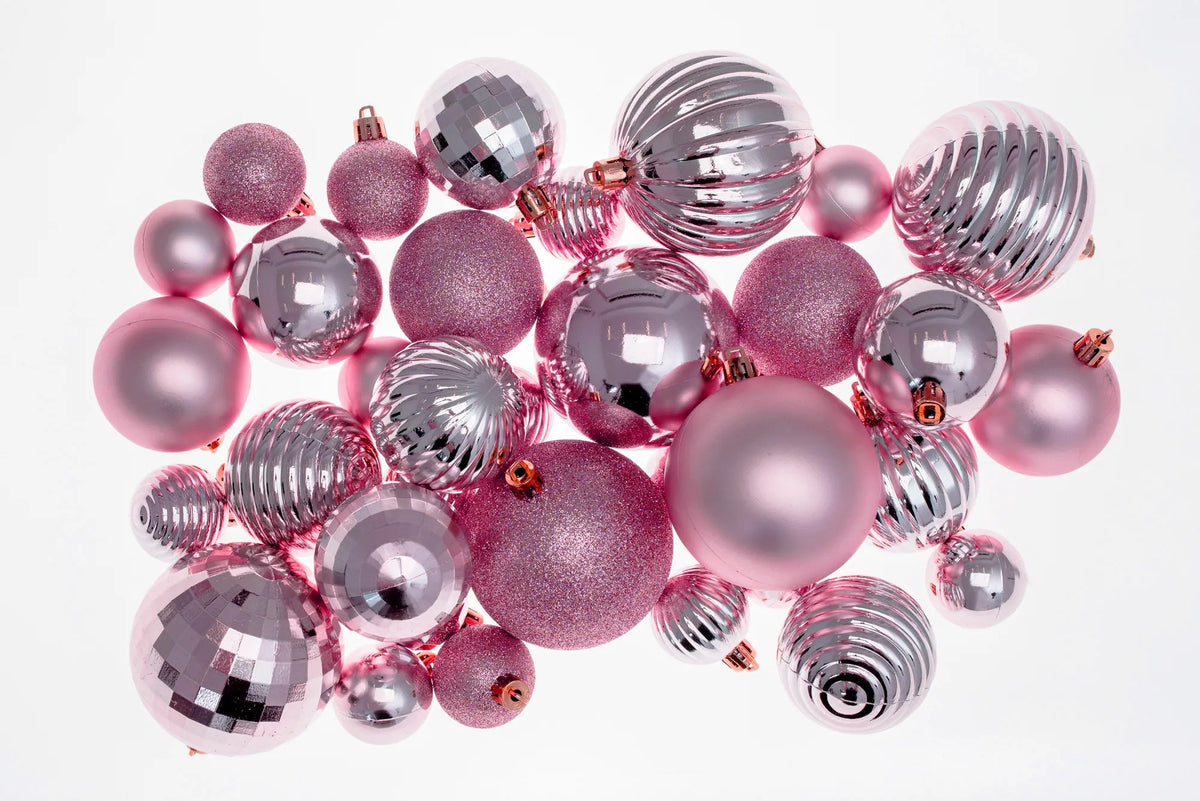 Christbaumkugeln 311433 ROSE RED 4