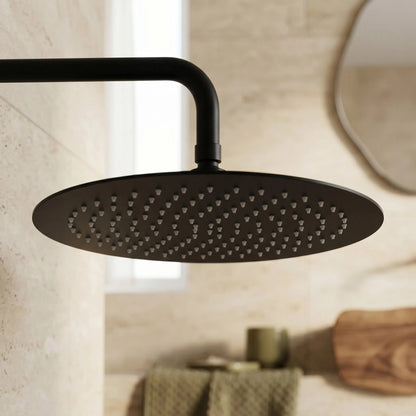 Runde Regendusche REA JS-P014B 30cm Black 4